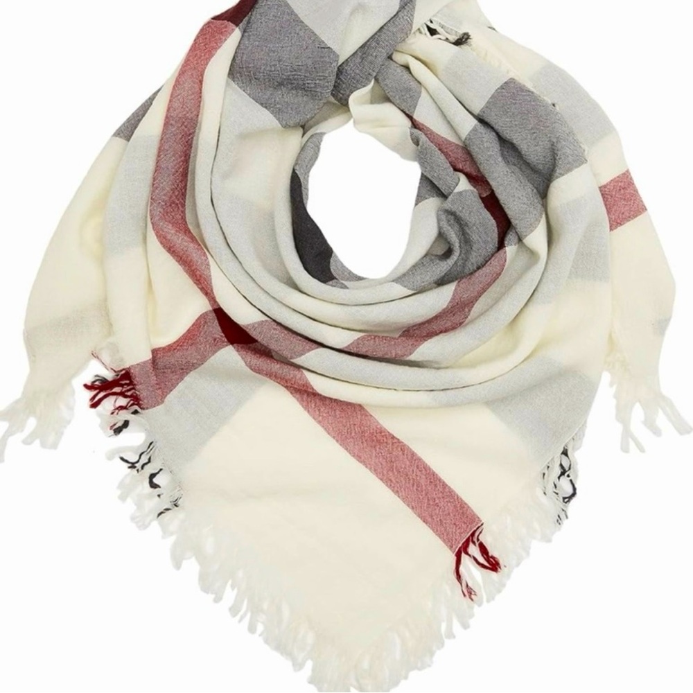 Burberry House Check 100% Merino Wool Scarf 110cm by 110cm